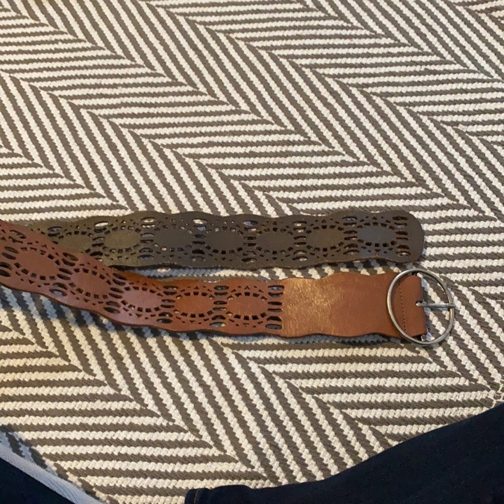 Express women’s leather belt